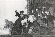 Francisco Goya Working proof for Poor folly